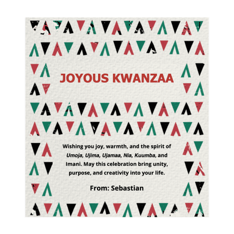 Kwanzaa Textile eCard